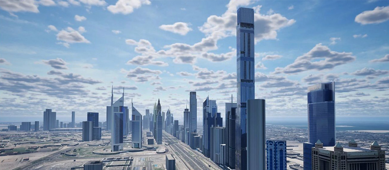 Burj Azizi in Dubai Poised to Become the World's Second-Tallest Tower