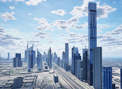 Burj Azizi in Dubai Poised to Become the World's Second-Tallest Tower